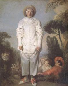 Jean-Antoine Watteau Pierrot also Known as Gilles (mk05) Norge oil painting art